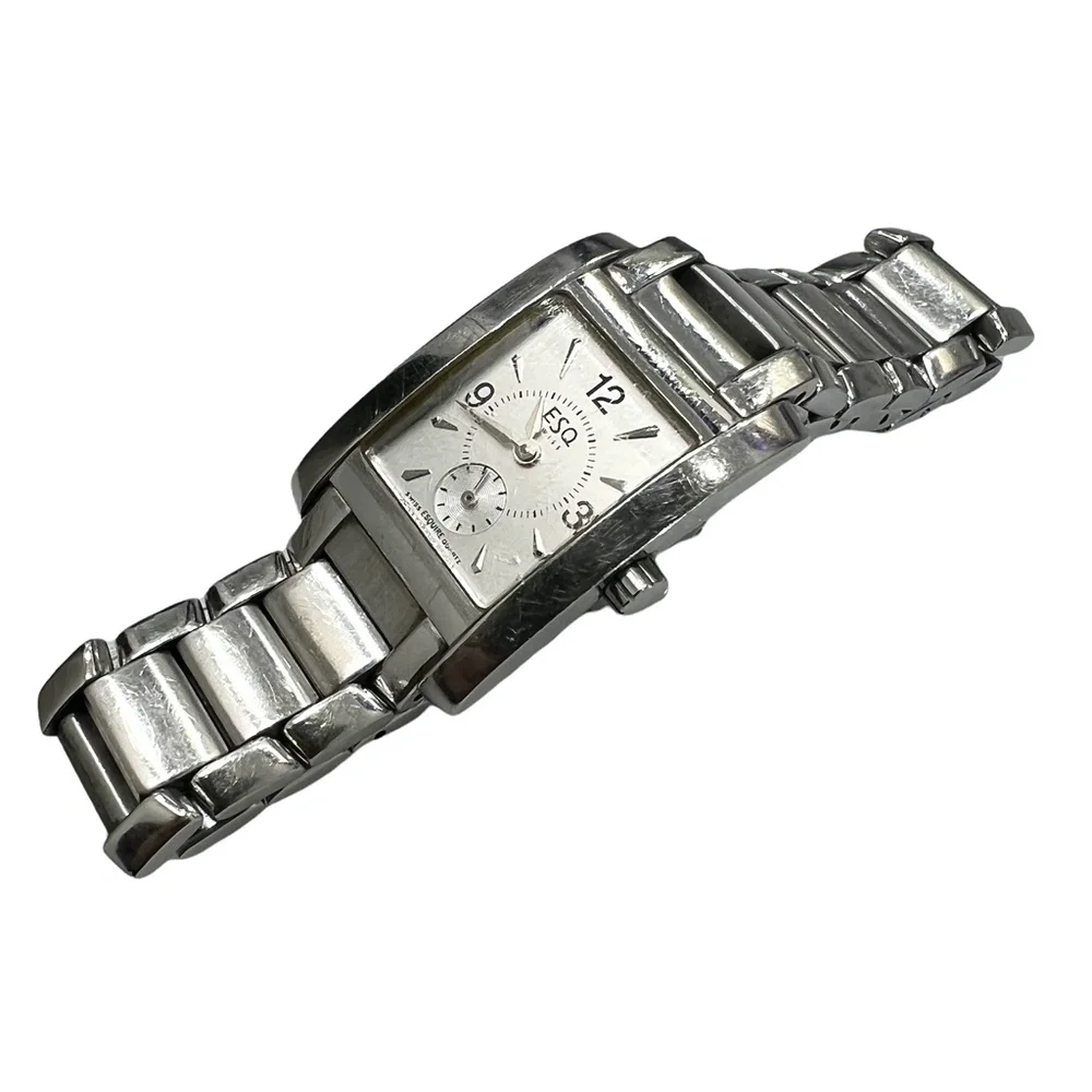 ESQ. ESQUIRE STAINLESS STEEL WATCH